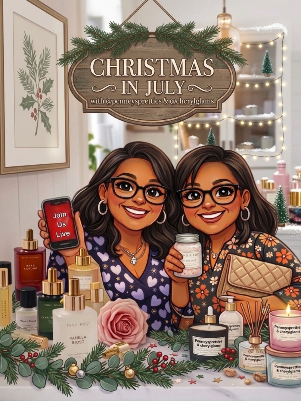 💥Christmas In July ~ 7/25/26 ~ Cherylglams & Penneyspretties💥 - Picture 1 of 16